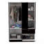 Armoire Alpes, chambre / blanc