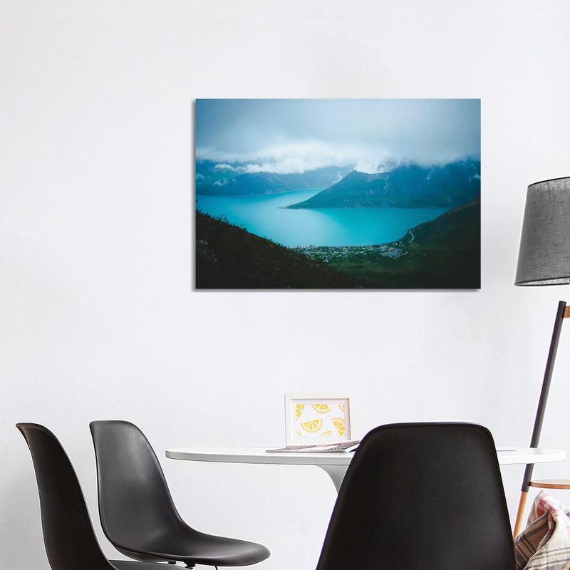 Moody Days In Fjordgård by Steffen Fossbakk - Wrapped Canvas Print, 101.6 cm H x 66.04 cm W x 1.91 cm D