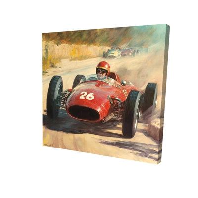 Number 26 - Illustrative Living Room Canvas for Home Decor