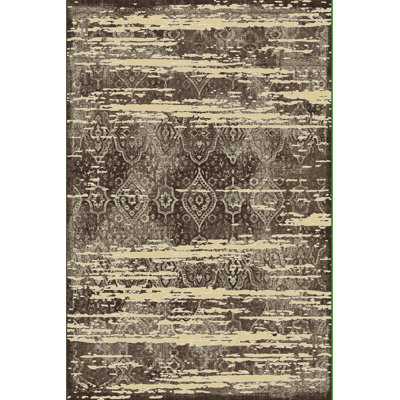 Tapis brun/beige Cardoso