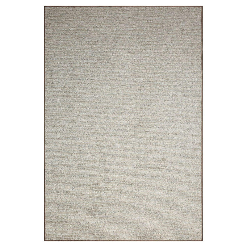 Tapis décoratif beige Furnish My Place, Rectangle 5 pi x 6 pi
