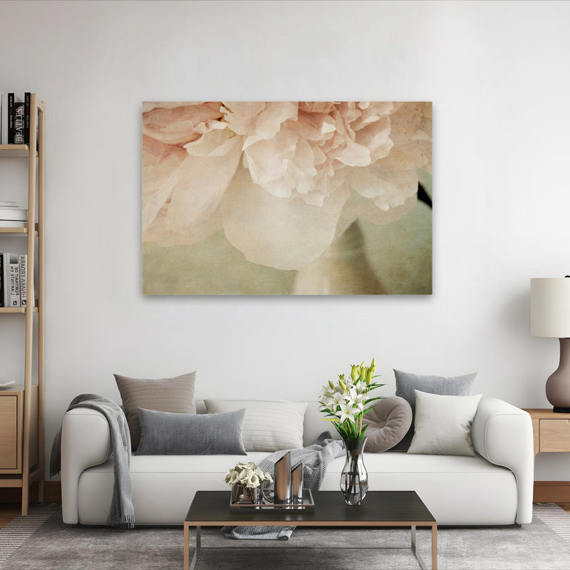 Plantes, fleurs, pivoines rêveuses, H 40 po x l 60 po