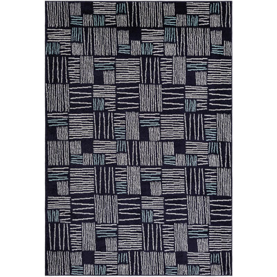 Anaka Synthetic Geometric Indoor Rug