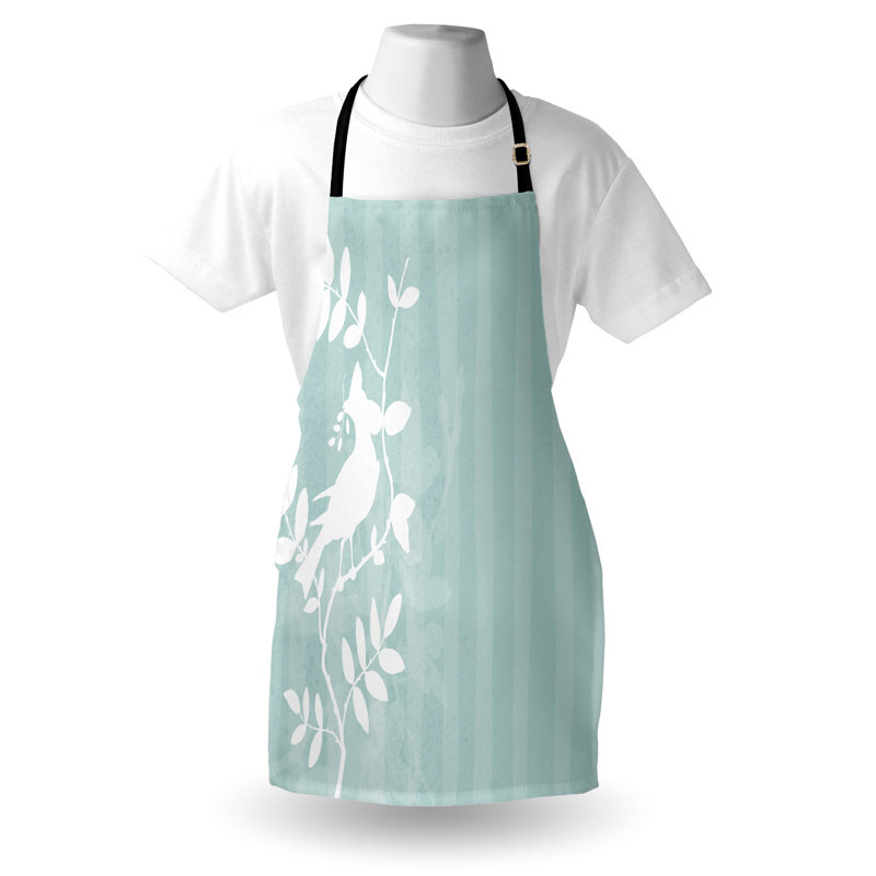 No Pattern Bib Apron