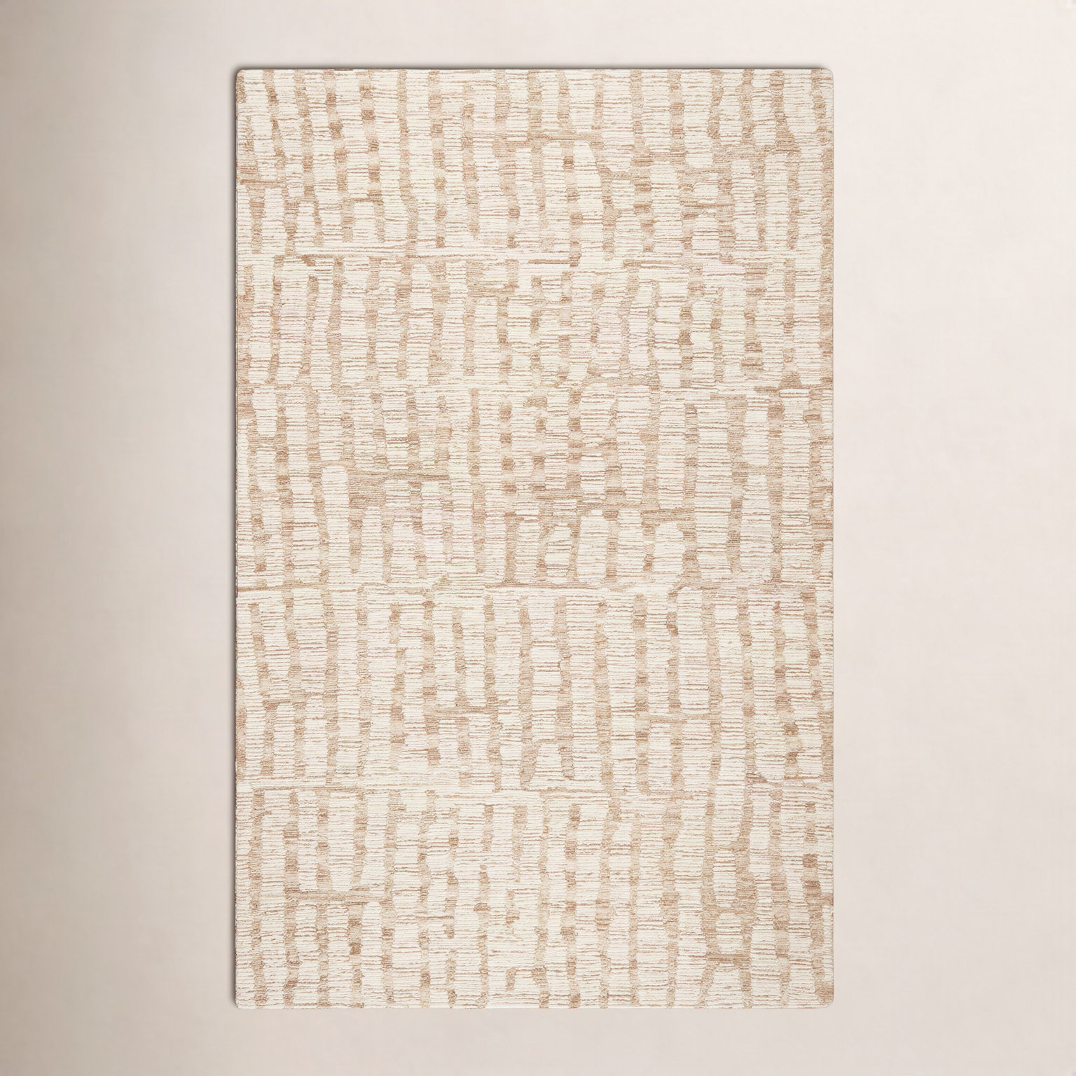 Noella Static Hand-Tufted Abstract Rug, Rectangle 8' x 10'