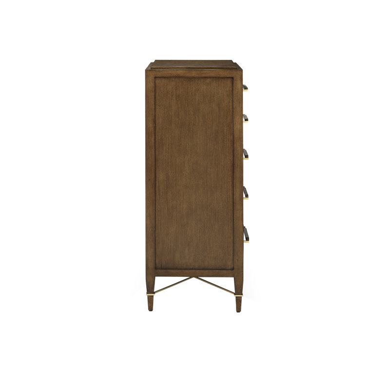Verona Solid Wood Accent Chest, Brown
