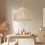 Luminaire suspendu moderne en rotin Boho