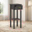 Table d'appoint compacte avec tiroir et tablette