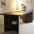 Black Rectangular Solid Wood desk-1841685993
