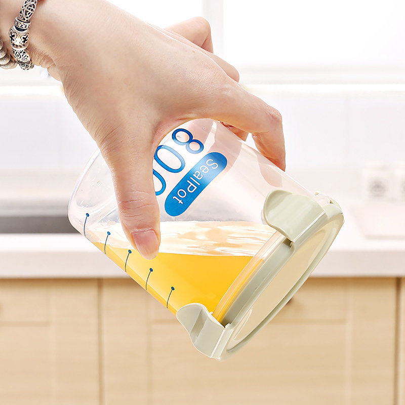 a storage Storage Containers Airtight Cans Plastic Storage Boxes Stackable Storage Boxes Kitchen Refrigerator Storage Tanks