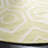 Dhurries Hand Woven Flat Weave Wool/Cotton Geometric Rug in Ivory/Green-356064894