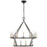Chapman & Myers Darlana Two-Tier Chandelier