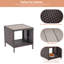 Sinkler 6 Piece Wicker Sofa Seating Group with Cushions and Rocking Swivel Chairs-429505962-429505967