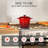 2 Quart Enameled Cast Iron Dutch Oven Pot With Lid And Dual Handles, Oven Safe Up To 530°F-Use To Cook, Bake - Red