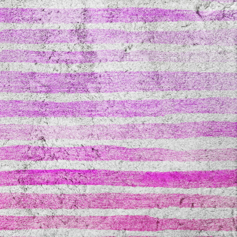 Tapis à poils longs de qualité supérieure lavable à la machine Dream ADS187, Rose, 10 pi x 14 pi