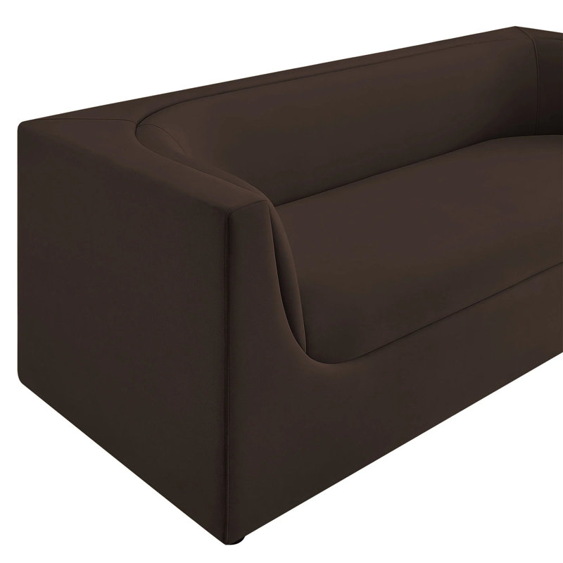 Upholstered 86.4 " Richloom Fortress® Home Performance Sofa, Latte