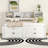 Wood Daybed With 2 Bedside Cabinets, Upper Shelves And 4 Drawers-210276796