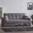Legacy 87 in. Fabric Upholstered 3-Seater Twin 3-in-1 Sleeper Sofa Bed with Storage-2038019570