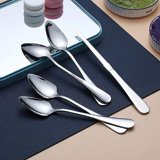 Grapefruit Spoons & Grapefruit Knife, Stainless Steel Grapefruit Utensil Set, Serrated Edge & Thick Gauge Handle, Silver Kitchen Tool With Non-stick Plating For Kiwi, Dessert, Apple (5 Pcs)