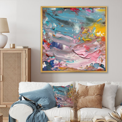 Summer Pastel Groove, expressionnisme abstrait I - impression