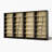 86.6'' Tall Bookcase With Ladder
