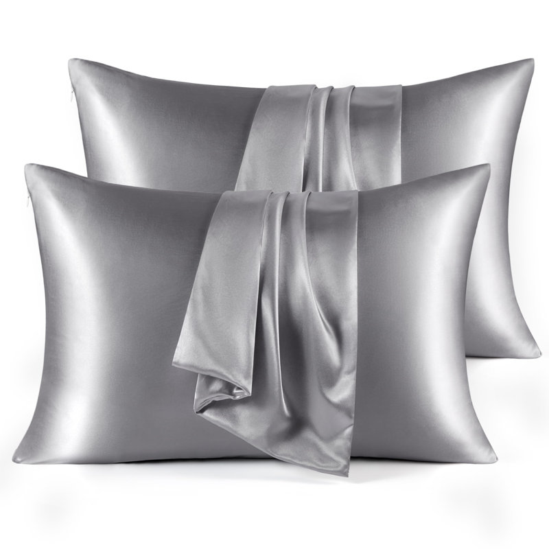 Bedsure Pillowcase Set Of 4, Dark Gray, Standard Pillow Case
