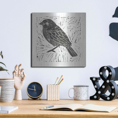 Luxe Bird Art «Bird Element I» par Courtney Prahl, «Bird Element I» par Courtney Prahl