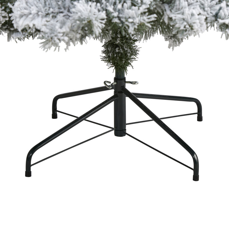 Arbre de Noël en flocage artificiel pin cachemire, H 8 pi