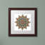 « sparkle ensoleillé day mandala », impression sur toile encadrée-19432772-70578886-19813358