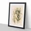Birds in the Tree in Abstract - Picture Frame Graphic Art Print-55686549-55686550