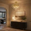 Plafonnier encastré en cristal Crystal Chandelier