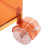 360° Rotating Storage Cabinet 5 Tiers Bedside Cabinet Freestanding Storage Cabinet With Universal Wheels-2088487888