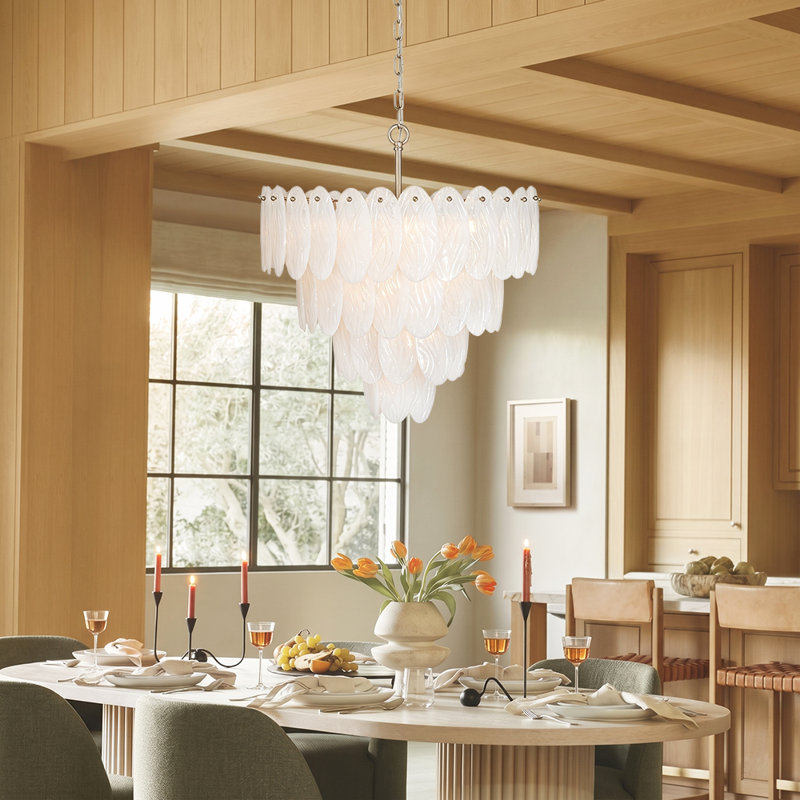 Luminaire lustre moderne en cristal de cristal Modern Cloud, 13, 24.25inch