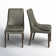 Chaise d'appoint en cuir Niara
