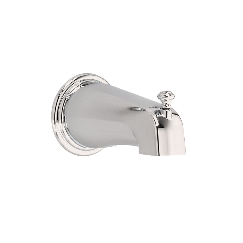 Deluxe Wall Tub Spout with Diverter, Polished Brass (PVD)