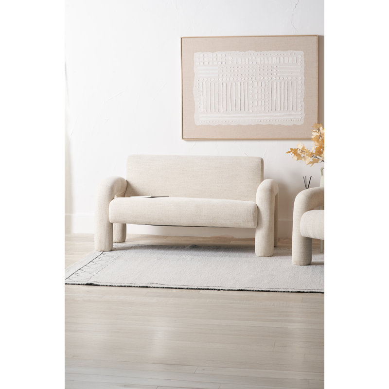 Bisente 2 Seater Boucle Loveseat