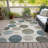 Machine Washable Indoor/Outdoor Xhevrie Ivory Rug-111923796