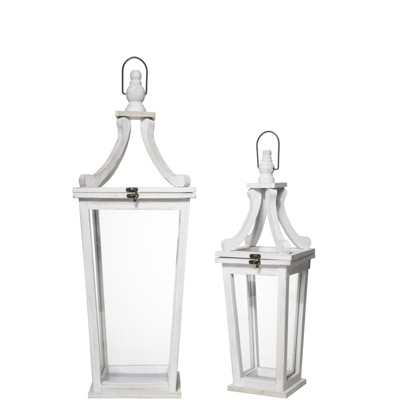 22.5'' H Wood Wall Lantern