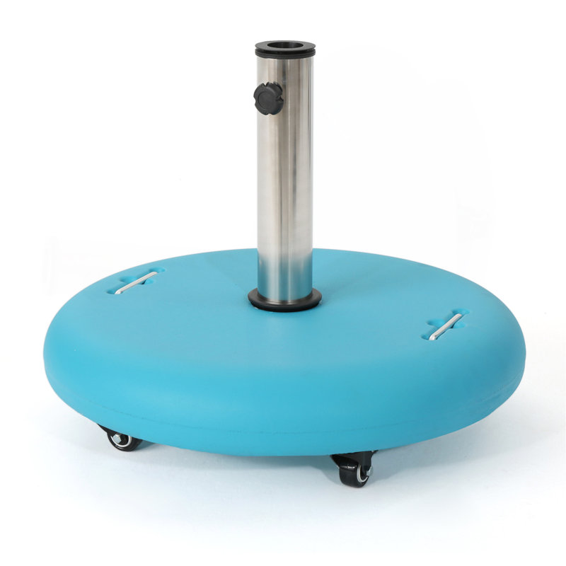 BASE DE PARAPLUIE WHEELIE - ROND, Sarcelle