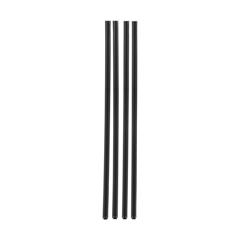 VEVOR Plastic Post Kit / System, 174cm H x 3.2cm W x 0.8cm D, Black