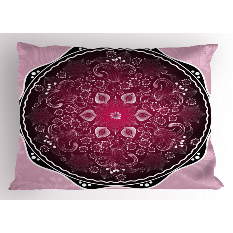 Easter Polyester Floral Sham Set, Twin