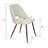 Mid-Century Upholstered Dining Chairs Set Of 8 With Metal Legs-1191020664