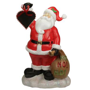 Santa Golfing with Bag and Flag Set Christmas Holiday Lighted Display