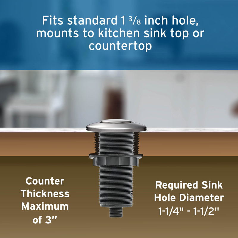 Garbage Disposal Air Switch