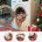 Christmas World Full-Coverage Rug Festive Non-Slip Holiday Carpet Washable Rug Xmas Decor Throw Mat-1901124522