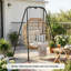 Support de chaises suspendues stables, support de hamac (seulement support de chaise)-131655275