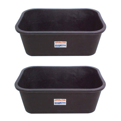Plastic Open Waste Basket - 75 Gallons