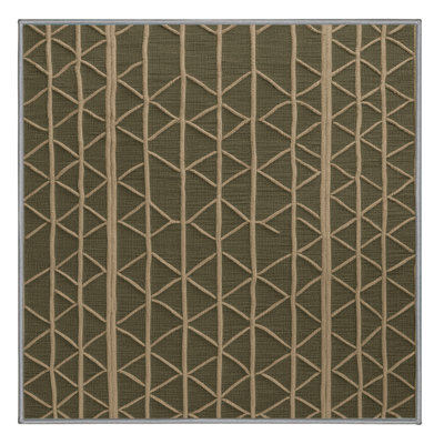 Machine Washable Trellis Brown Area Rug