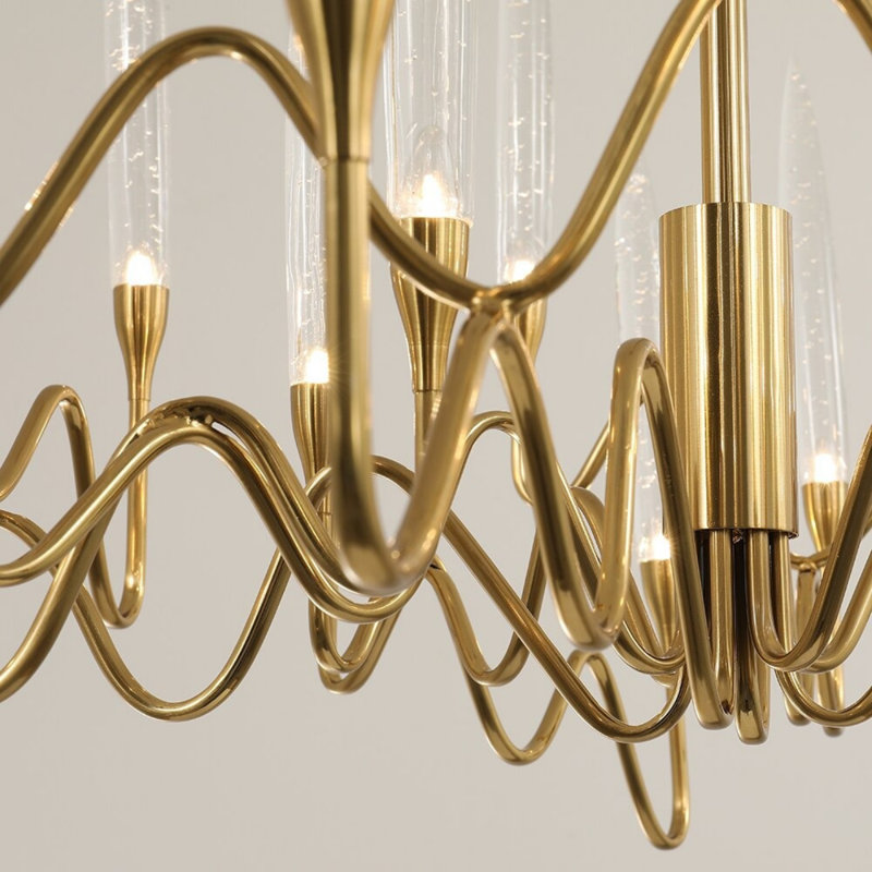 Brindley 24 - Light Candle Style Chandelier