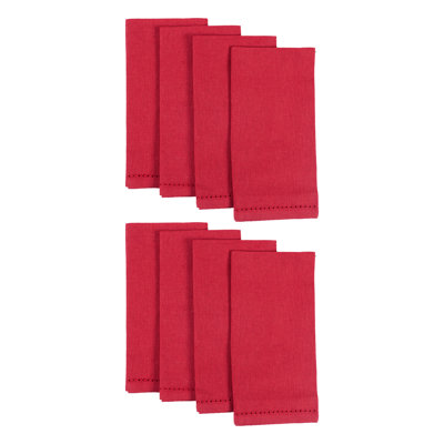 Ensemble de 8 serviettes Winston Porter